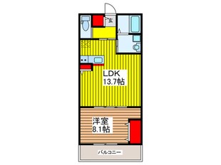 チェルアムールの物件間取画像